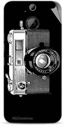 

MiiCreations H-M9-P-MS-00064 HTC One M9 Plus Mobile Skin(Black)