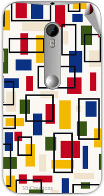 

MiiCreations M-G3-MS-00121 Moto G (3rd Generation) Mobile Skin(Multicolor)