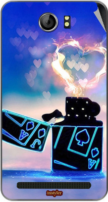

instyler STICKER-21504 Lava Iris Alfa Mobile Skin(Multicolor)
