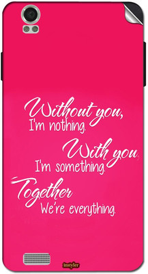 

instyler STICKER-22280 Lava Iris Selfie 50 Mobile Skin(Multicolor)