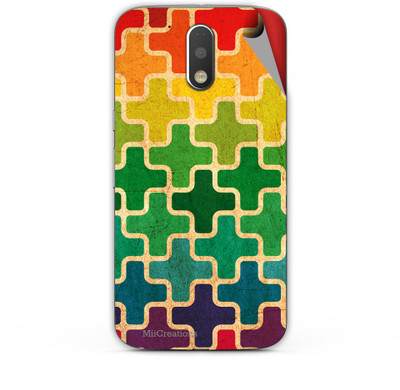 

MiiCreations M-G4-P-MS-00266 Motorola Moto G4 Plus Mobile Skin(Multicolor)