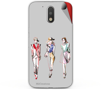 

MiiCreations M-G4-P-MS-00153 Motorola Moto G4 Plus Mobile Skin(Multicolor)