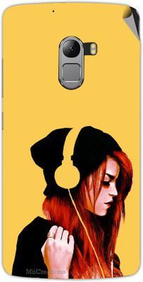 

MiiCreations LN-K4-Note-MS-00251 Lenovo Vibe K4 Note Mobile Skin(Yellow)