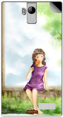 

instyler STICKER-17211 KARBONN A6 TURBO Mobile Skin(Multicolor)