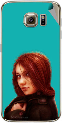 

MiiCreations SMNG-S6-MS-00253 Samsung Galaxy S6 Mobile Skin(Blue)