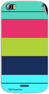 

MiiCreations 00102-MS-MMXA240 Micromax canvas doodle-2-A-240 Mobile Skin(Multicolor)