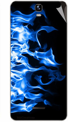 

MiiCreations MMXA190-MS-00217 Micromax Canvas HD Plus A190 Mobile Skin(Blue)