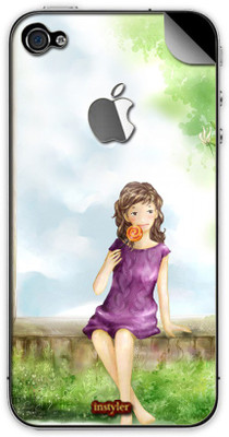 

instyler DIGITAL-111 Apple iPhone 4S Mobile Skin(MULTICOLOR)