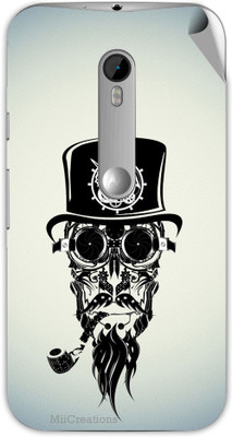 

MiiCreations M-G3-MS-00289 Motorola Moto G (3rd Gen) Mobile Skin(White)