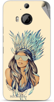 

MiiCreations H-M9-P-MS-00237 HTC One M9 Plus Mobile Skin(Beige)
