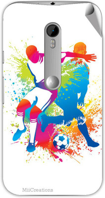 

MiiCreations M-G3-MS-00084 Moto G (3rd Generation) Mobile Skin(White)