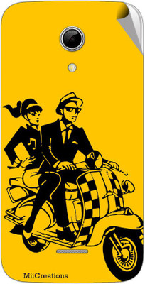 

MiiCreations MMXA114-MS-00163 Micromax Canvas 2.2 A114 Mobile Skin(Yellow)