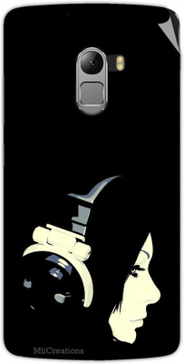 

MiiCreations LN-K4-N-MS-00229 Lenovo Vibe K4 Note Mobile Skin(Black)