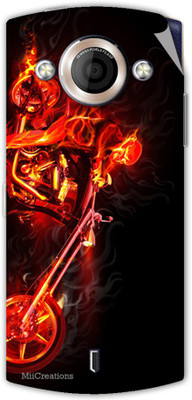 

MiiCreations MMXA255-MS-00143 Micromax Canvas Selfie A255 Mobile Skin(Black)
