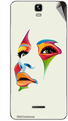 

MiiCreations MMXA190-MS-00017 Micromax Canvas HD Plus A190 Mobile Skin(Grey)