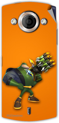 

MiiCreations MMXA255-MS-00327 Micromax Canvas Selfie A255 Mobile Skin(Orange)