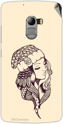 

MiiCreations LN-K4-N-MS-00031 Lenovo Vibe K4 Note Mobile Skin(Beige)