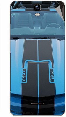 

MiiCreations MMXA190-MS-00042 Micromax Canvas HD Plus A190 Mobile Skin(Blue)