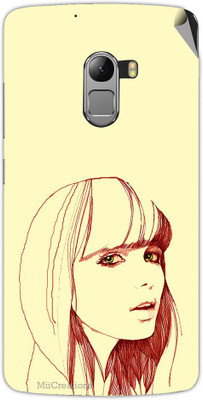 

MiiCreations LN-K4-N-MS-00234 Lenovo Vibe K4 Note Mobile Skin(Beige)