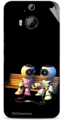 

MiiCreations H-M9-P-MS-00201 HTC One M9 Plus Mobile Skin(Black)