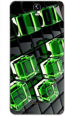 

MiiCreations MMXA190-MS-00180 Micromax Canvas HD Plus A190 Mobile Skin(Grey)