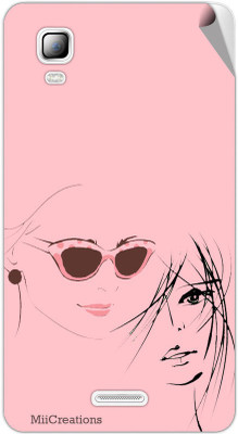 

MiiCreations MMXA102-MS-00205 Micromax Canvas 102 Doodle 3 Mobile Skin(Multicolor)