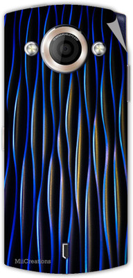 

MiiCreations MMXA255-MS-00233 Micromax Canvas Selfie A255 Mobile Skin(Blue)