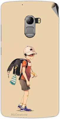 

MiiCreations LN-K4-N-MS-00246 Lenovo Vibe K4 Note Mobile Skin(Brown)