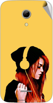 

MiiCreations MMXA114-MS-00251 Micromax Canvas 2.2 A114 Mobile Skin(Yellow)