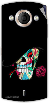 MiiCreations MMXA255-MS-00236 Micromax Canvas Selfie A255 Mobile Skin(Black)