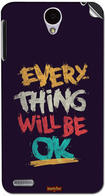 

instyler STICKER-9224 Lenovo A850 Mobile Skin(Multicolor)