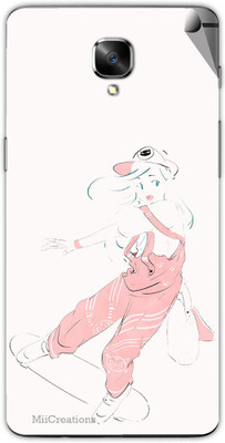 

MiiCreations OP3-MS-00262 One Plus 3 Mobile Skin(White)