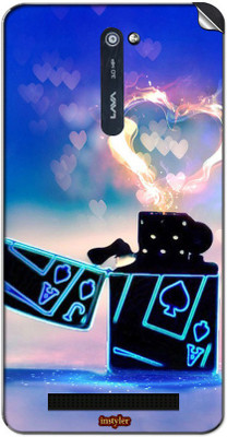 

instyler STICKER-21204 Lava Iris 503 Mobile Skin(Multicolor)
