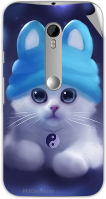 

MiiCreations M-G3-MS-00196 Moto G (3rd Generation) Mobile Skin(Blue)