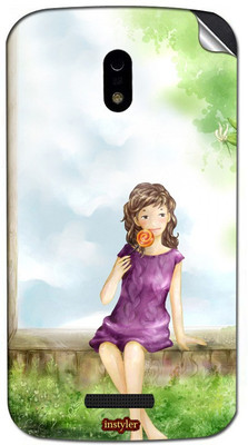 

instyler STICKER-20811 Lava Iris 450 Mobile Skin(Multicolor)