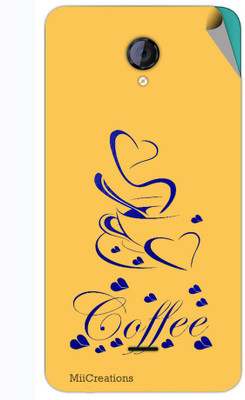 

MiiCreations 00113-MS-MMXA106 Micromax Unite 2 A106 Mobile Skin(Yellow)