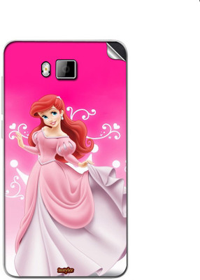 

instyler STICKER-23359 Lava Iris 406q Mobile Skin(Multicolor)