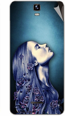 

MiiCreations MMXA190-MS-00281 Micromax Canvas HD Plus A190 Mobile Skin(Blue)