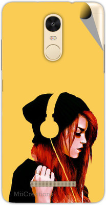 

MiiCreations XM-R-N3-MS-00251 Xiaomi Redmi Note 3 Mobile Skin(Yellow)