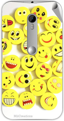 

MiiCreations M-G3-MS-00267 Motorola Moto G (3rd Gen) Mobile Skin(White)