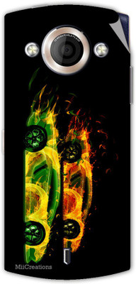 

MiiCreations MMXA255-MS-00222 Micromax Canvas Selfie A255 Mobile Skin(Black)