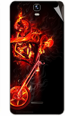 

MiiCreations MMXA190-MS-00143 Micromax Canvas HD Plus A190 Mobile Skin(Black)
