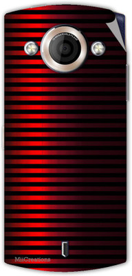 

MiiCreations MMXA255-MS-00308 Micromax Canvas Selfie A255 Mobile Skin(Red)
