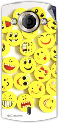 

MiiCreations MMXA255-MS-00267 Micromax Canvas Selfie A255 Mobile Skin(White)