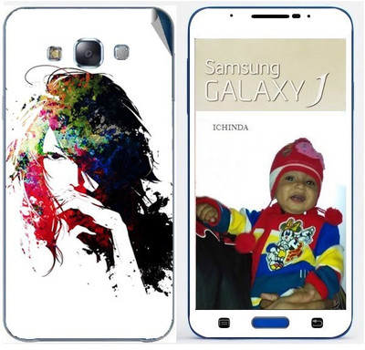 Snooky Samsung Galaxy J5 Mobile Skin(White)