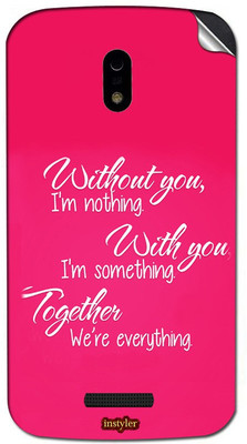 

instyler STICKER-20780 Lava Iris 450 Mobile Skin(Multicolor)