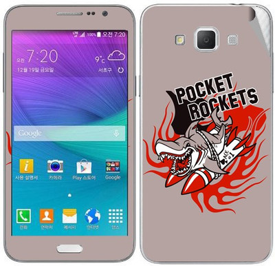 Snooky Samsung Galaxy Grand Max Mobile Skin(Yellow)