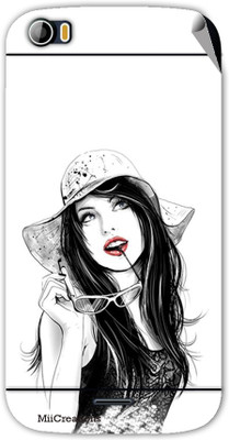 

MiiCreations 00238-MS-MMXA240 Micromax canvas doodle-2-A-240 Mobile Skin(Multicolor)