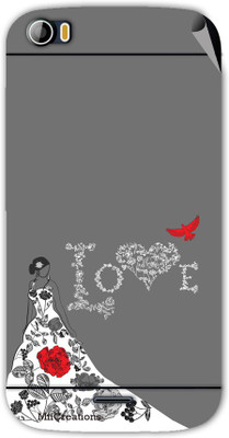 

MiiCreations 00110-MS-MMXA240 Micromax canvas doodle-2-A-240 Mobile Skin(Multicolor)