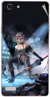 Snooky Oppo Neo 7 Mobile Skin(Black)